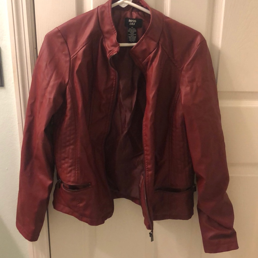 Leather jacket